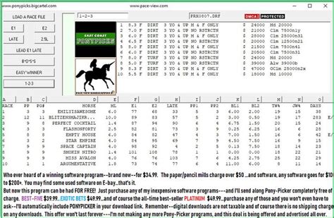 horse handicapping forums.